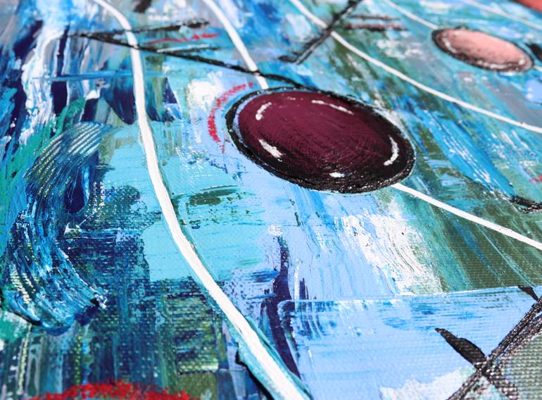 Original Contemporary Abstract Painting by Remine Kamine