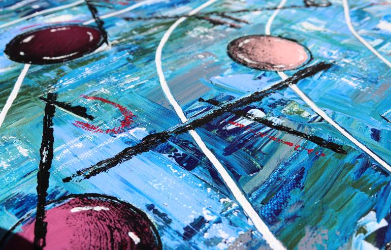 Original Contemporary Abstract Painting by Remine Kamine