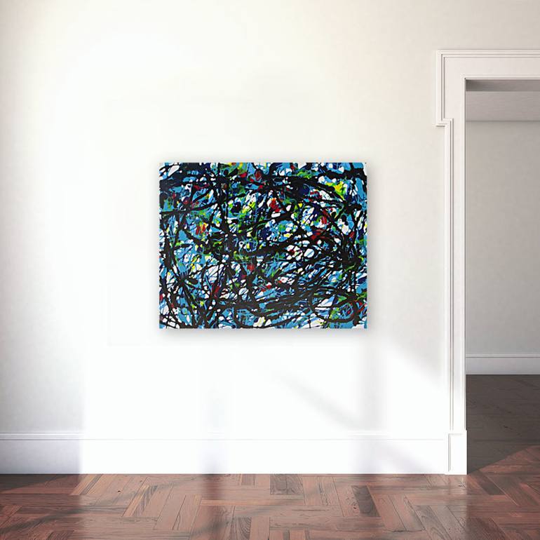 Original Expressionism Abstract Painting by James Melzer