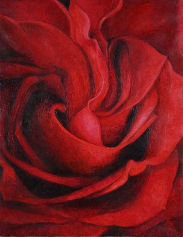 Original Abstract Erotic Painting by Andzela Smalka