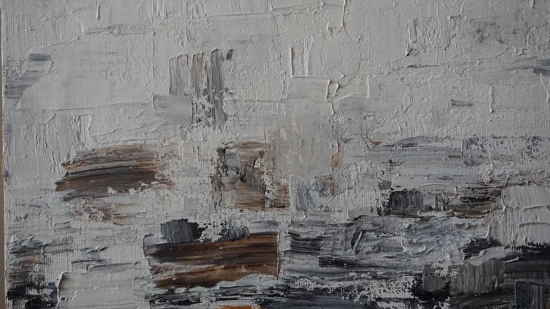 Original Abstract Expressionism Abstract Painting by Andzela Smalka