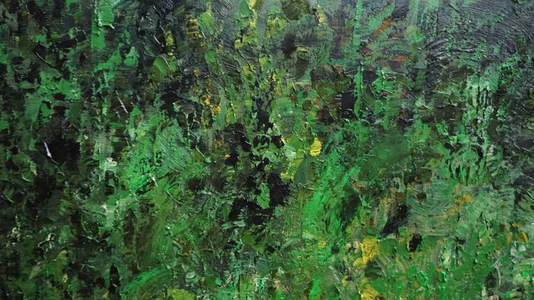 Original Abstract Expressionism Abstract Painting by Andzela Smalka
