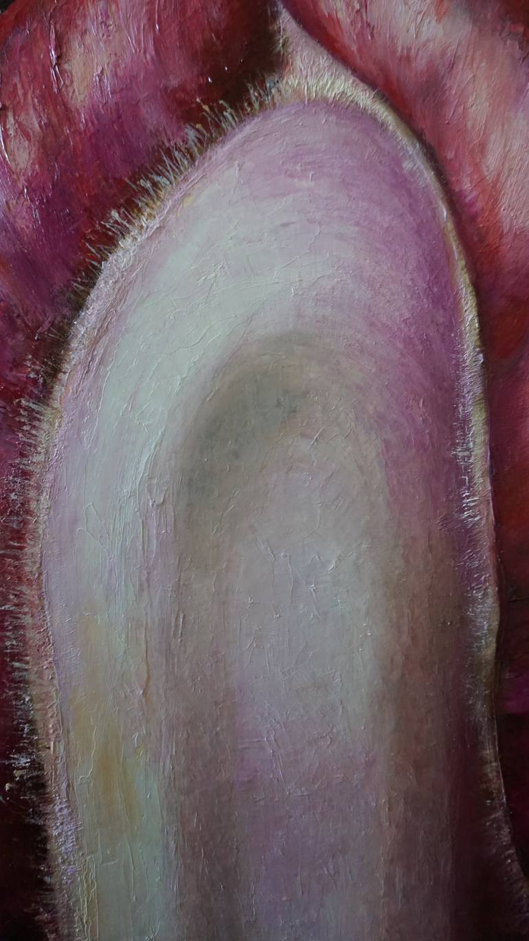 Original Symbolism Erotic Painting by Andzela Smalka