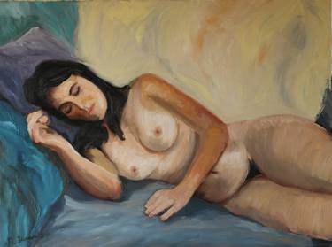 Print of Figurative Nude Paintings by Paul Diepstraten