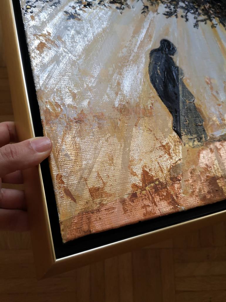 Original Minimalism Garden Mixed Media by Judit Nagy L