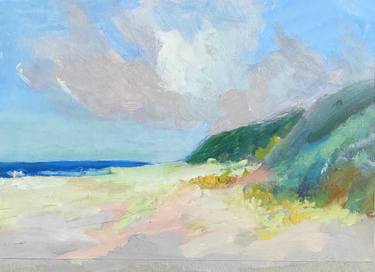 Original Impressionism Landscape Painting by Stas Khodak