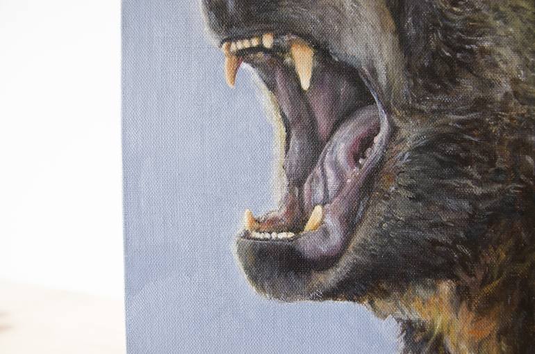 Original Fine Art Animal Painting by David Bowman