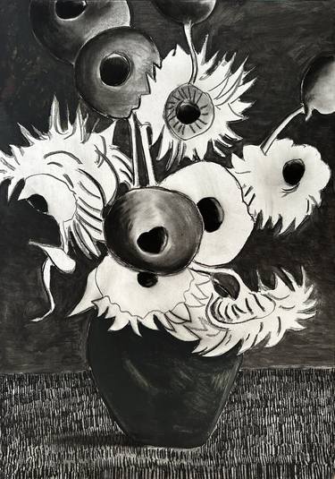 Original Black & White Still Life Drawings by Ângelo E