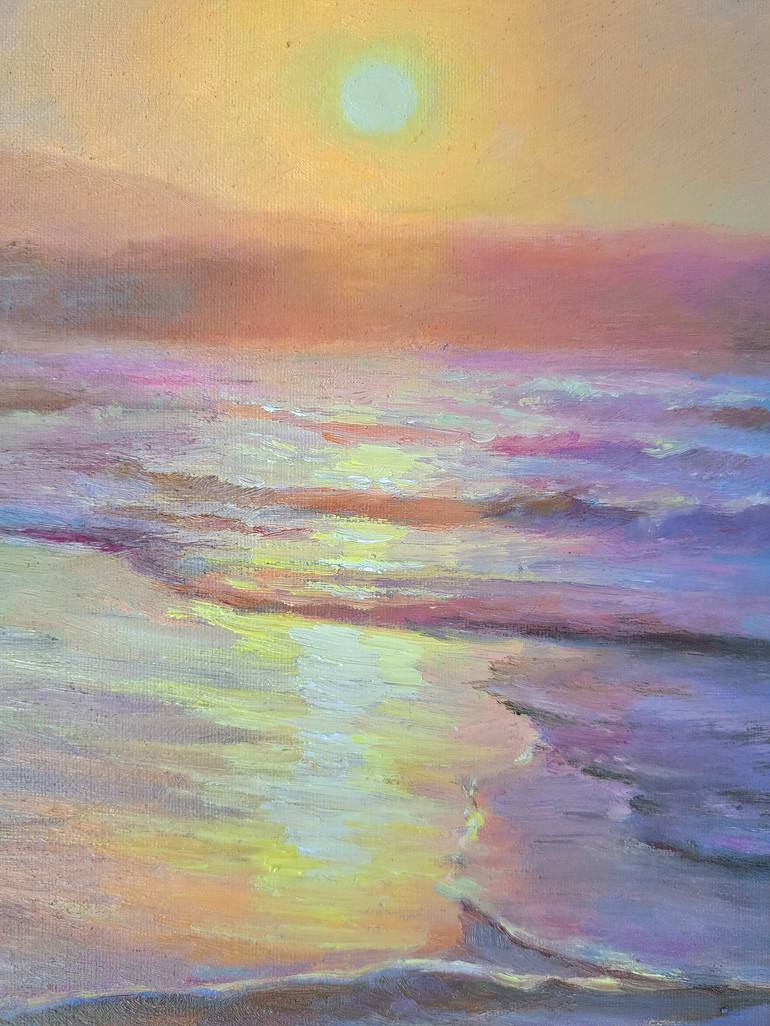 Original Seascape Painting by Kseniia Yarovaya