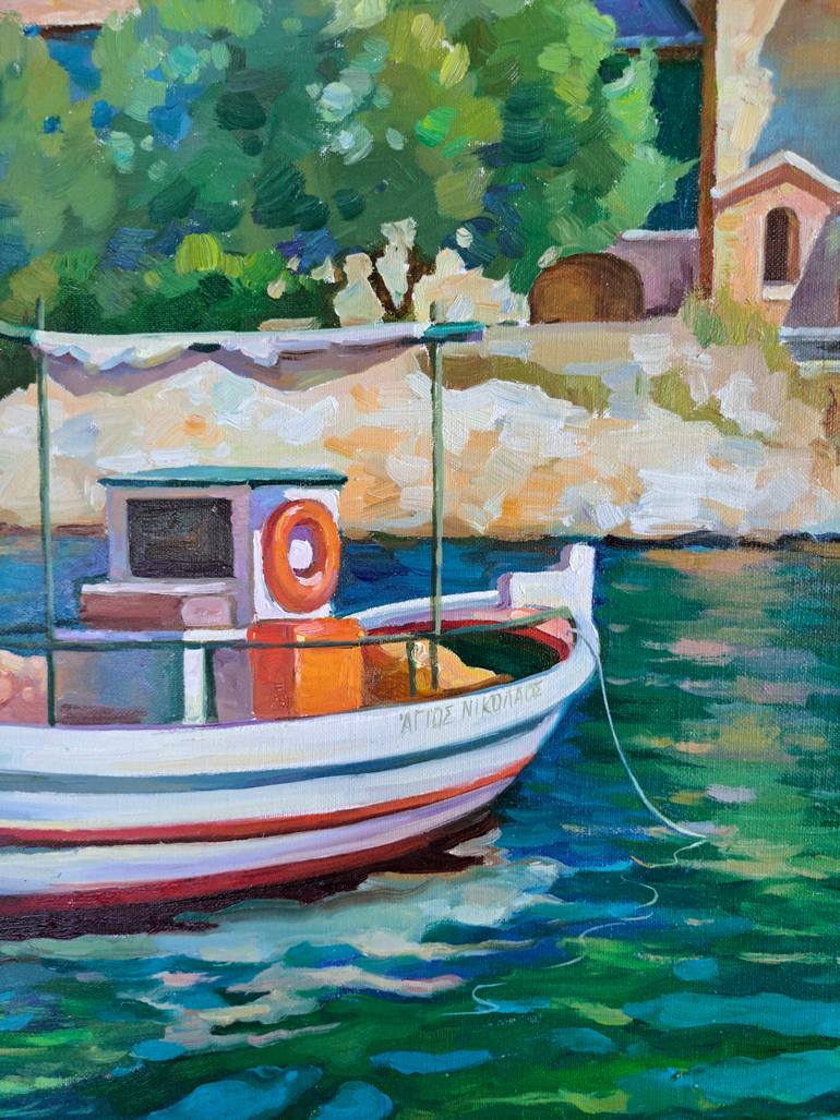 Original Figurative Seascape Painting by Ksenia Yarovaya 