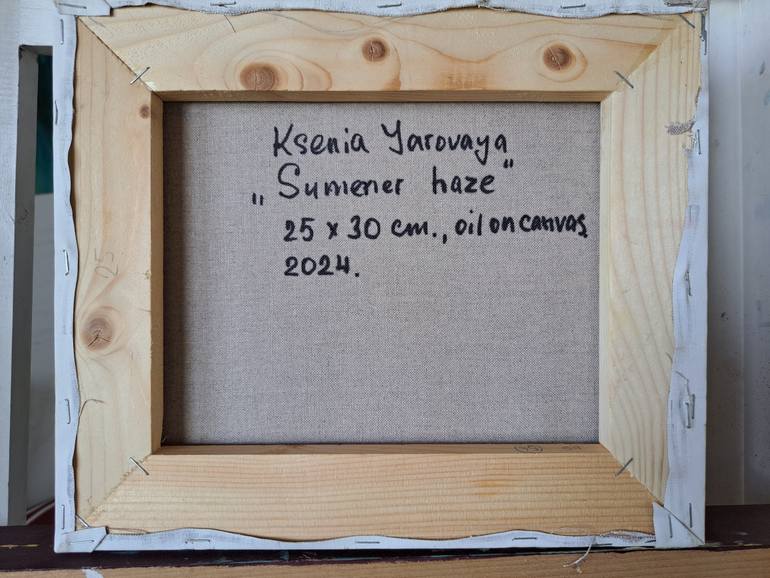 Original Impressionism Landscape Painting by Ksenia Yarovaya 