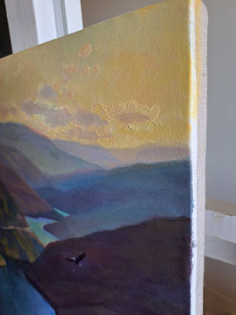 Original Impressionism Landscape Painting by Ksenia Yarovaya 