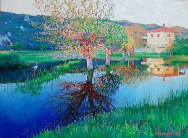 Original Realism Landscape Paintings by Kseniia Yarovaya