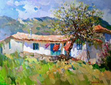 Print of Expressionism Home Paintings by Kseniia Yarovaya