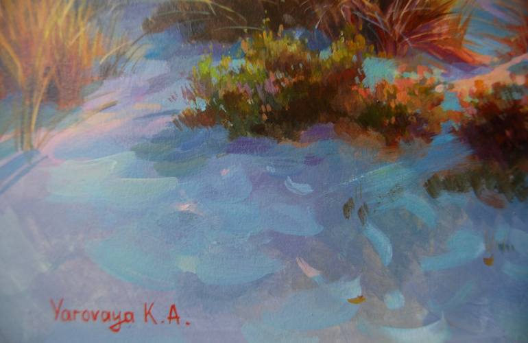 Original Fine Art Seascape Painting by Kseniia Yarovaya