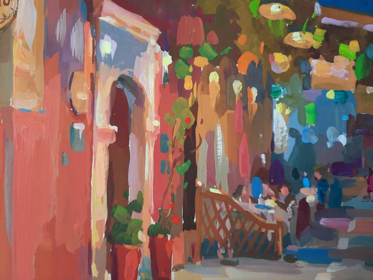 Original Expressionism Pop Culture/Celebrity Painting by Ksenia Yarovaya 