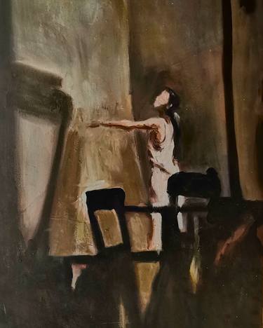 Original Abstract Performing Arts Paintings by Mariam Dolidze