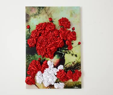 Print of Floral Installation by anjelika khachaturian