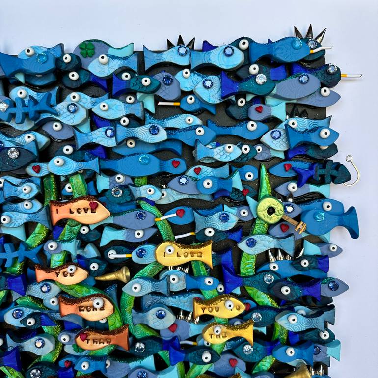 Original Pop Art Animal Painting by Michael Fantozzi