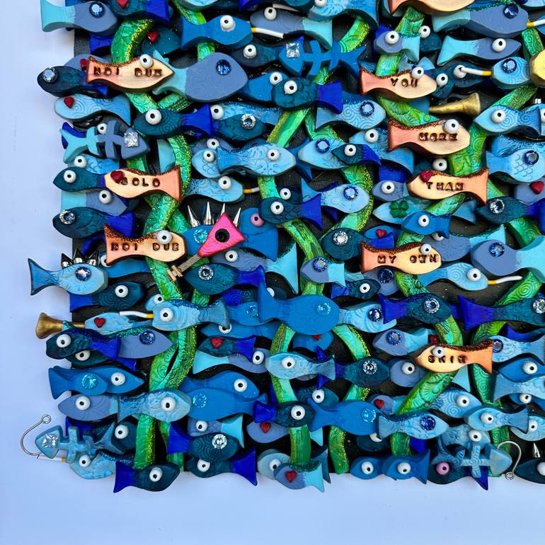 Original Pop Art Animal Painting by Michael Fantozzi