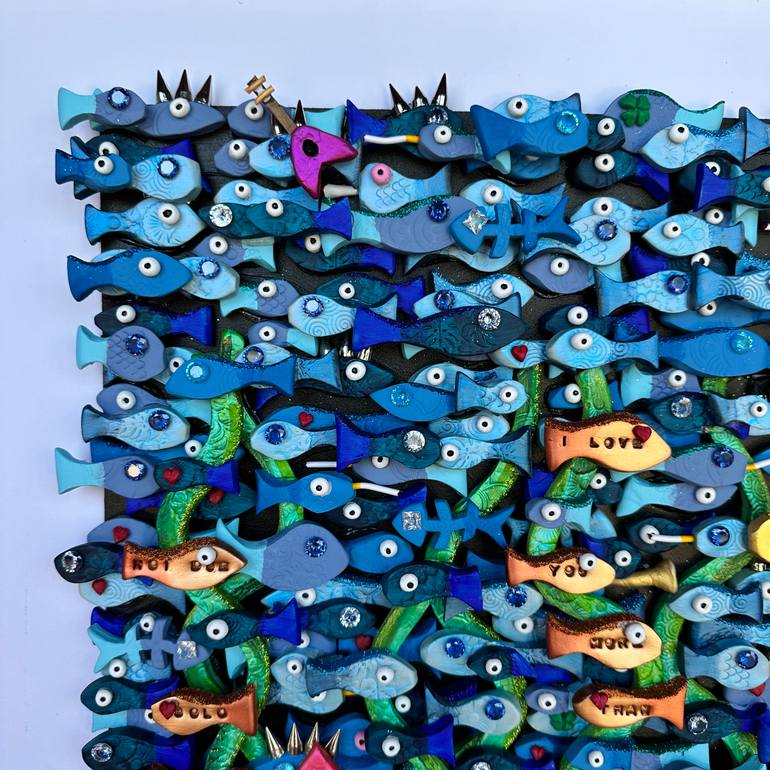 Original Pop Art Animal Painting by Michael Fantozzi