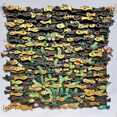 Original Installation Art Animal Mixed Media by Michael Fantozzi