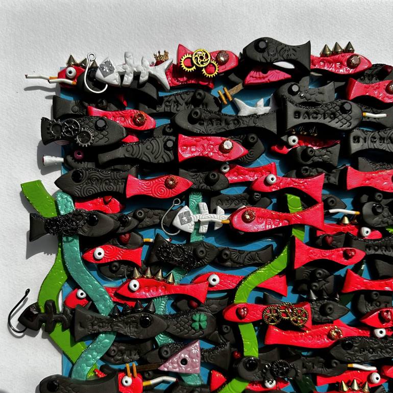 Original Pop Art Animal Sculpture by Michael Fantozzi