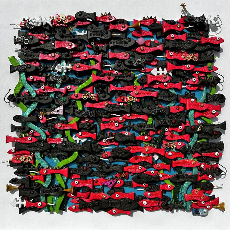 Original Pop Art Animal Sculpture by Michael Fantozzi