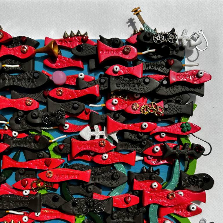 Original Pop Art Animal Sculpture by Michael Fantozzi