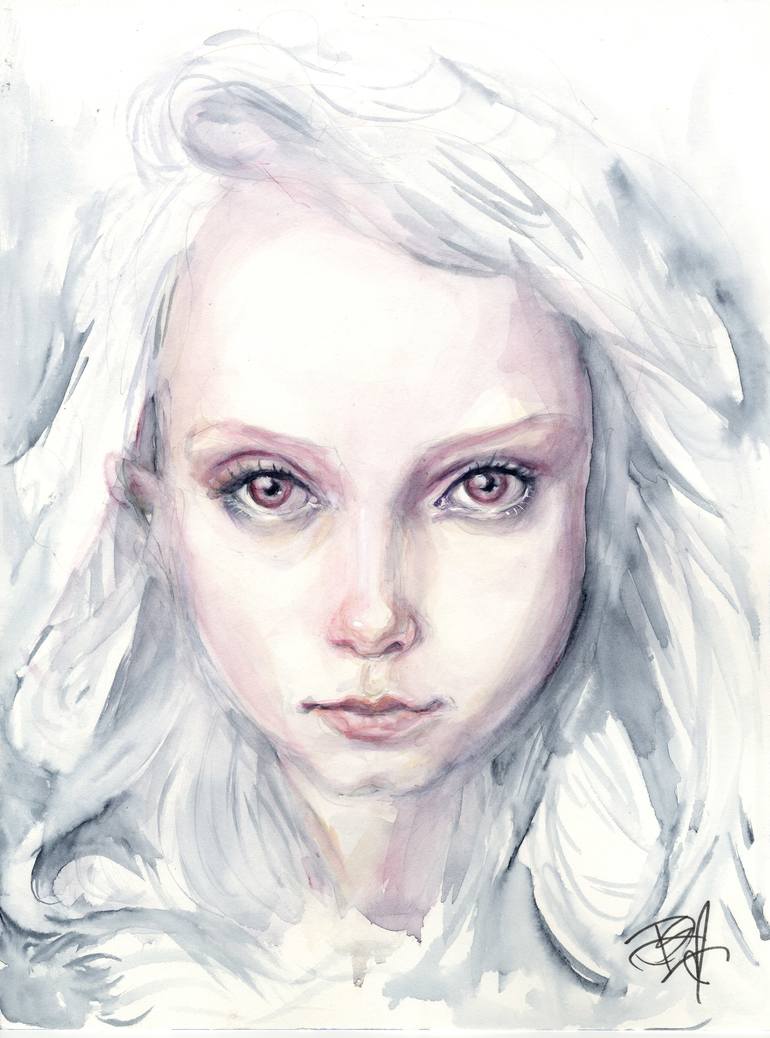 Elven Princess Painting by Summer Voelker | Saatchi Art