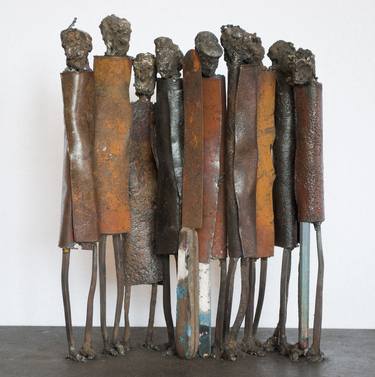 Original People Sculpture by Johan P Jonsson