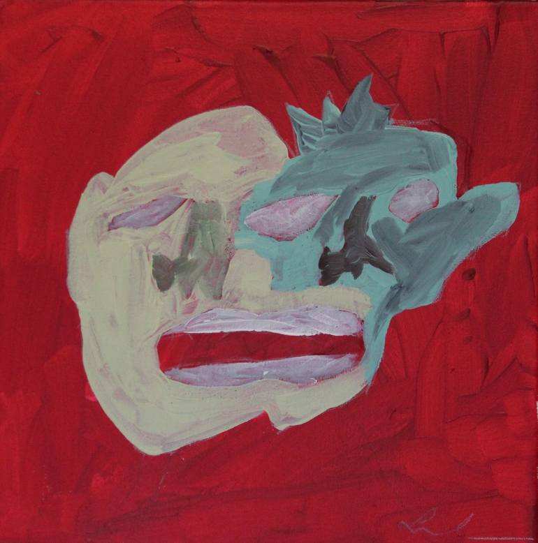 bipolar disorder Painting by Luka Savchuk | Saatchi Art