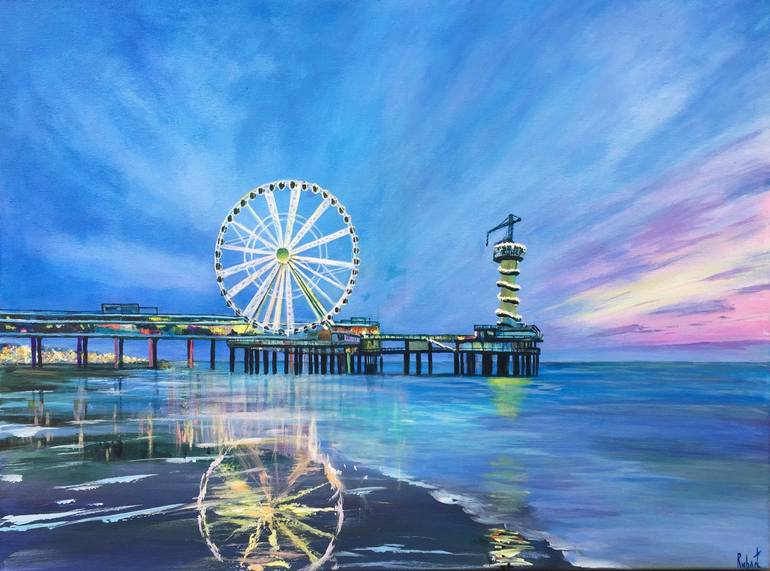 Den Haag Painting by Oleksandra Ruban Saatchi Art