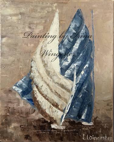 Print of Boat Paintings by Irina Wingerter