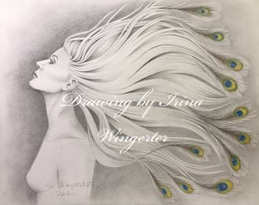 Print of Surrealism Women Drawings by Irina Wingerter