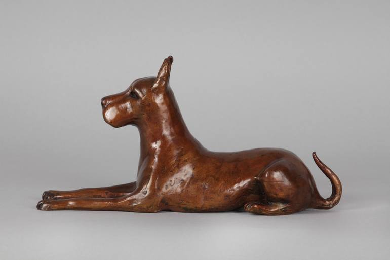 Original Animal Sculpture by Cynthia Berg-Polsan