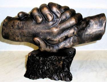 Relic Bronze Friendship Sculpture thumb
