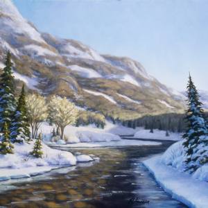 Collection Scenic Winter Paintings
