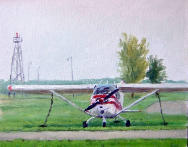 Print of Airplane Paintings by Rick Hansen