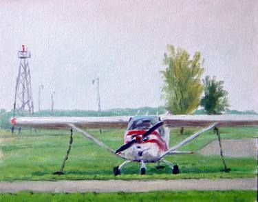 Original Fine Art Airplane Paintings by Rick Hansen