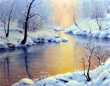 Original Fine Art Landscape Paintings by Rick Hansen