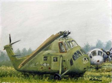 Original Fine Art Airplane Paintings by Rick Hansen