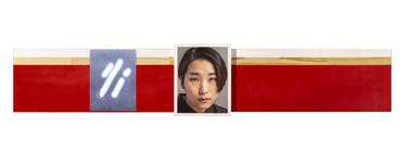 Original Conceptual Portrait Collage by Yasuo Kiyonaga