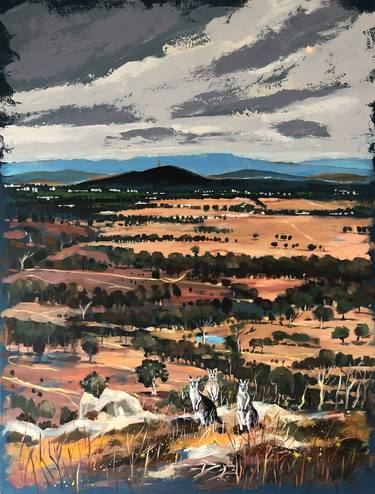 Print of Impressionism Landscape Paintings by Valentyna Crane