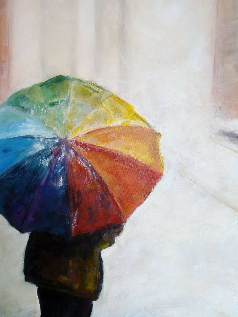 Too long waiting Painting by María Marco | Saatchi Art