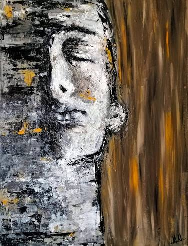 Original Abstract Portrait Paintings by María M