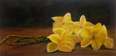 Original Realism Floral Painting by Tina Rettka