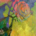 Neon Rose by Elena Morozova