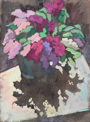 Print of Fine Art Floral Paintings by Elena Morozova