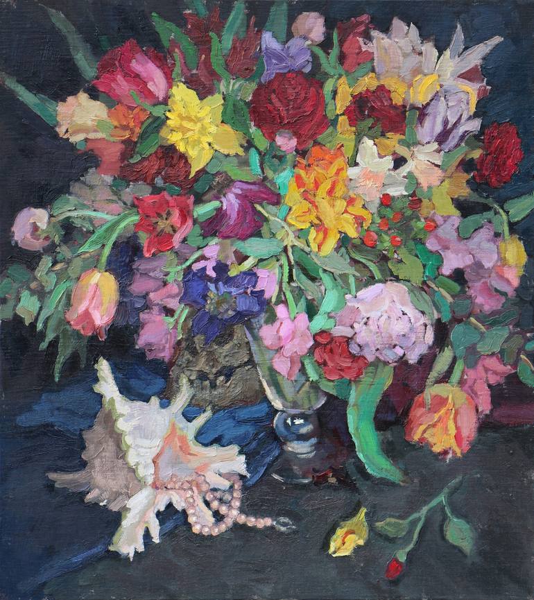 Print of Realism Still Life Paintings by Elena Morozova